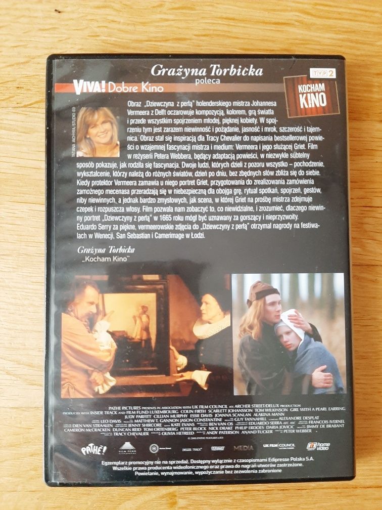 Film DVD Dziewczyna z perłą