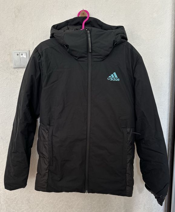 Куртка зимова чоловіча пух adidas