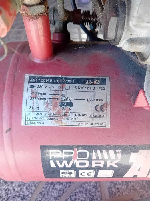 Compressor 24l usado
