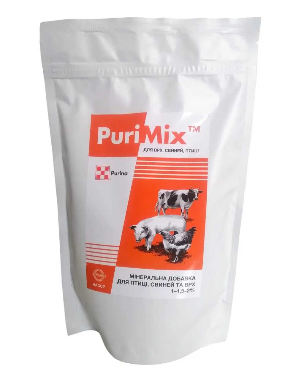 Purimix мінеральна добавка для птиці свиней та ВРХ
