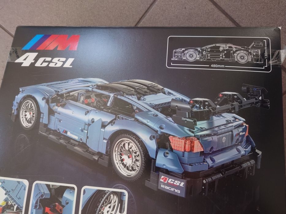 Klocki BMW M4 na Pilota Zdalnie Sterowany 2280 el. nie Lego Technics