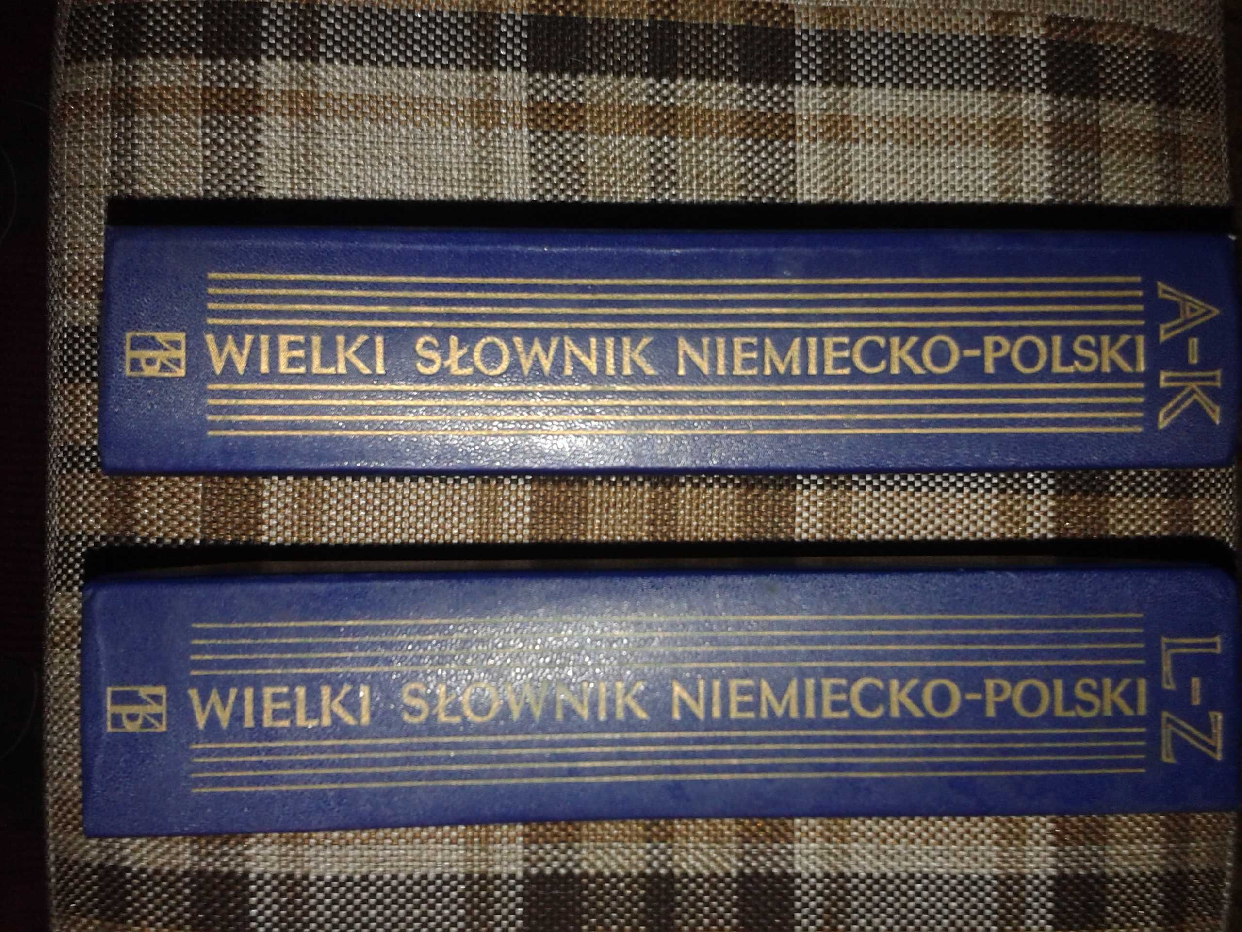 wielki słownik niemiecko-polski 2 tomy