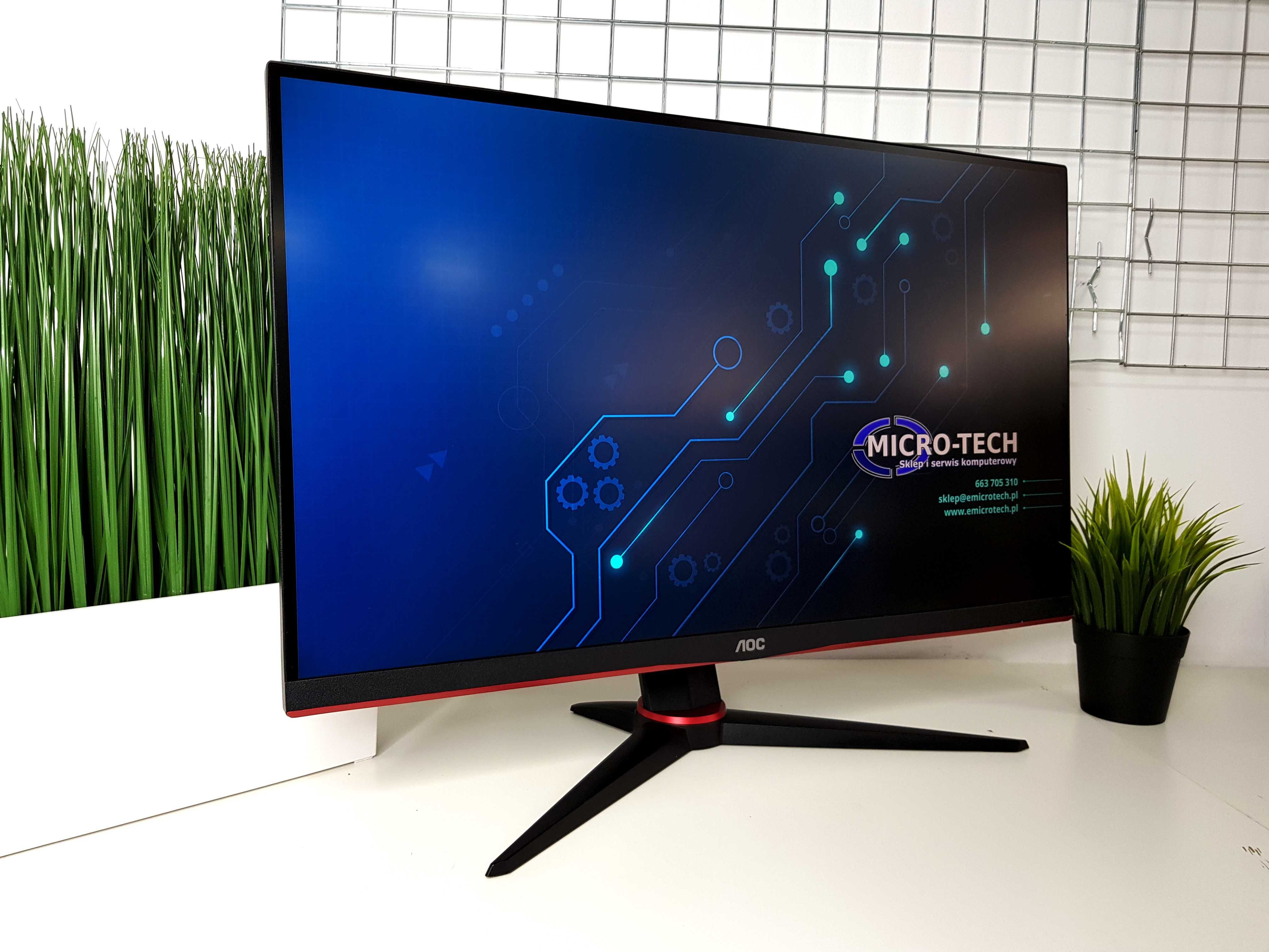 Monitor Gamingowy LED AOC Q27G2U/BK 27 " 2560 x 1440 px VA 144Hz