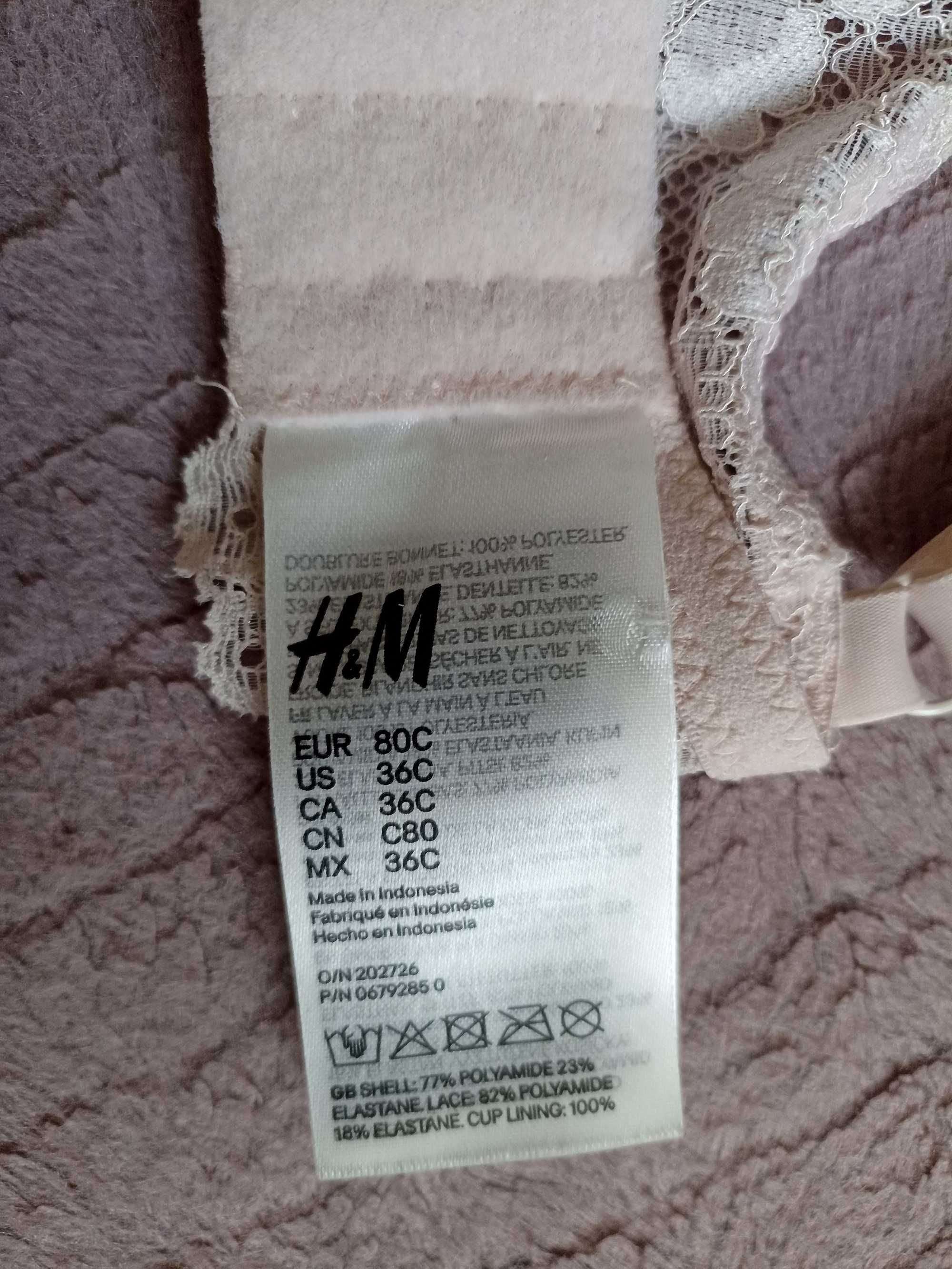 H&M biustonosz, stanik 80C