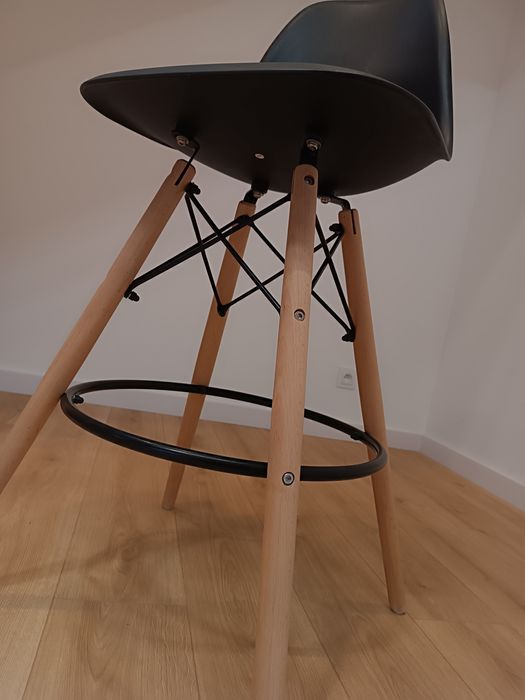 Hoker barowy krzesło nogi styl skandynawski