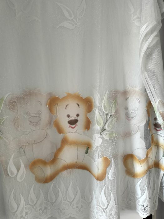 Firanka dziecięca w misie 1,41x1,64 m