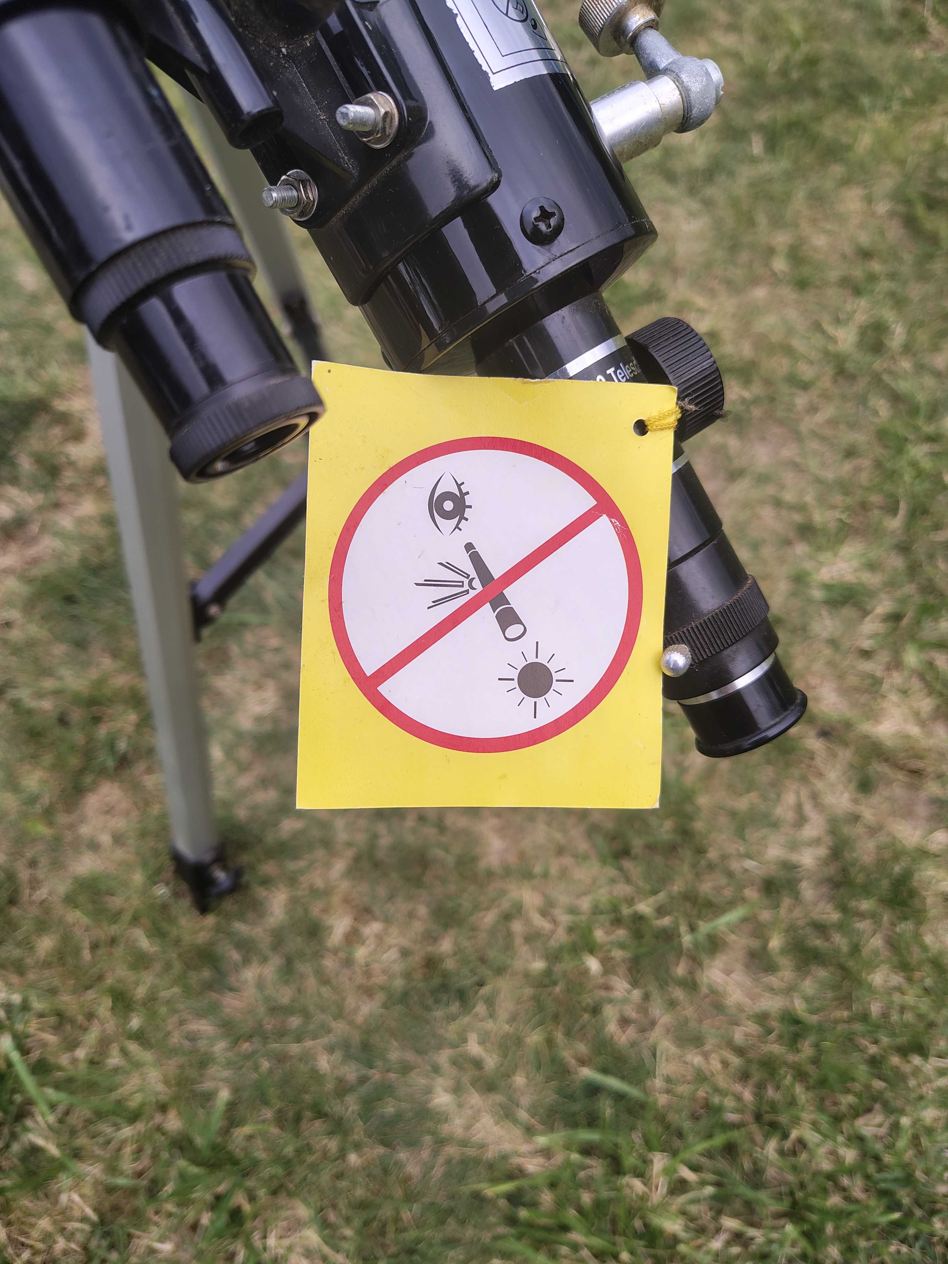 Luneta astronomiczna Opticon - pełen zestaw - obiektywy, mapy i inne