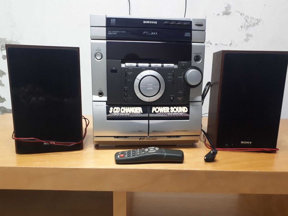 wieża stereo "samsung" MAX-920