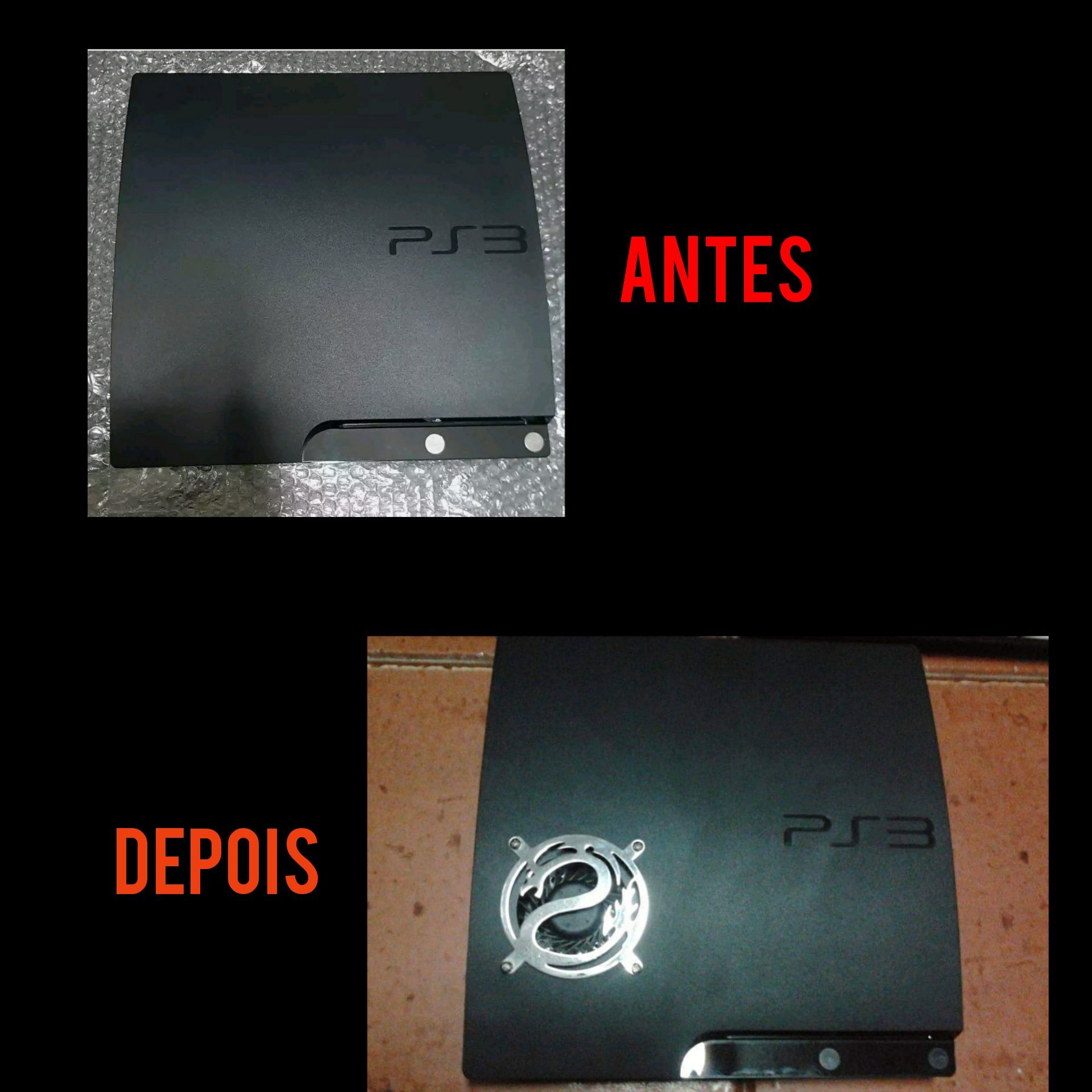 Personalizaçao e limpeza de Consola Sony Playstation 3 / ps3