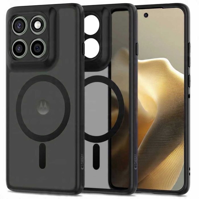 Plecki Tech-protect do Motorola Edge 60 Pro czarny