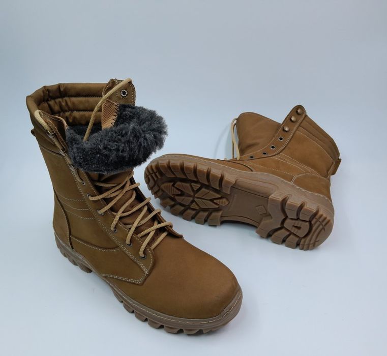 Зимние берцы шерсть