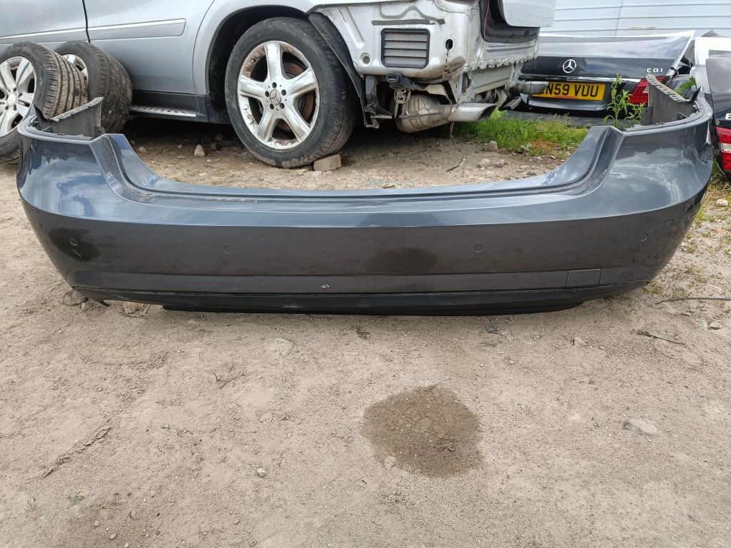 Zderzak tył Mercedes w212 AMG C755 Szary Kompletny PDC Wysyłka