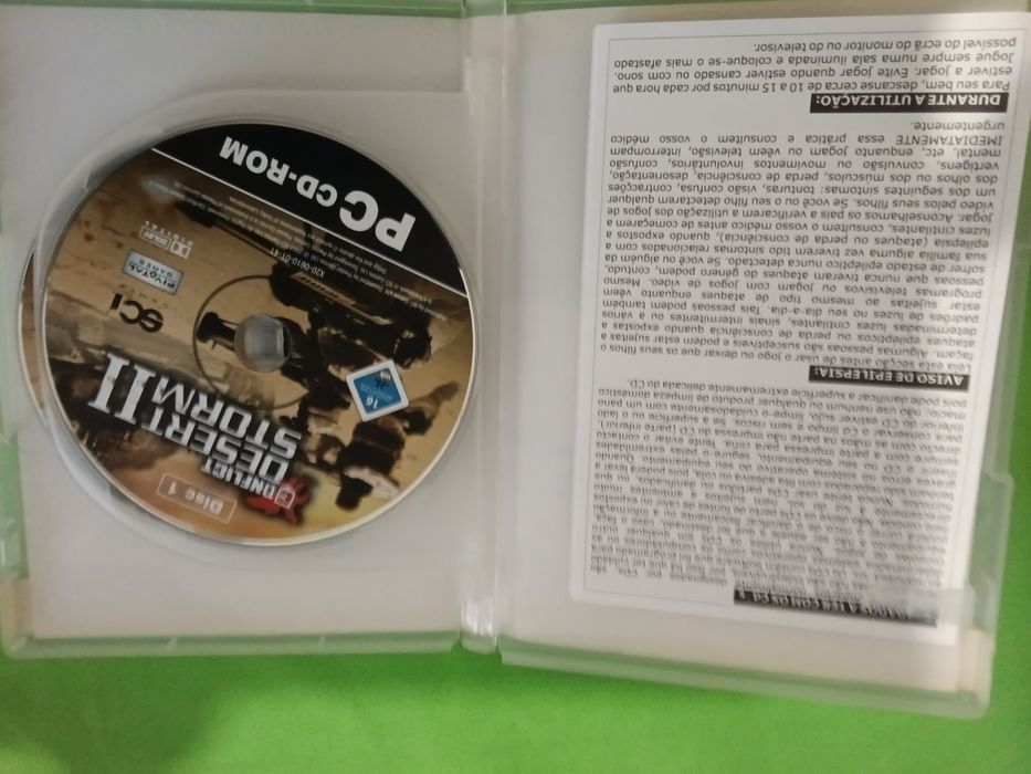 Jogo PC Desert Strom l / Desert Strom II