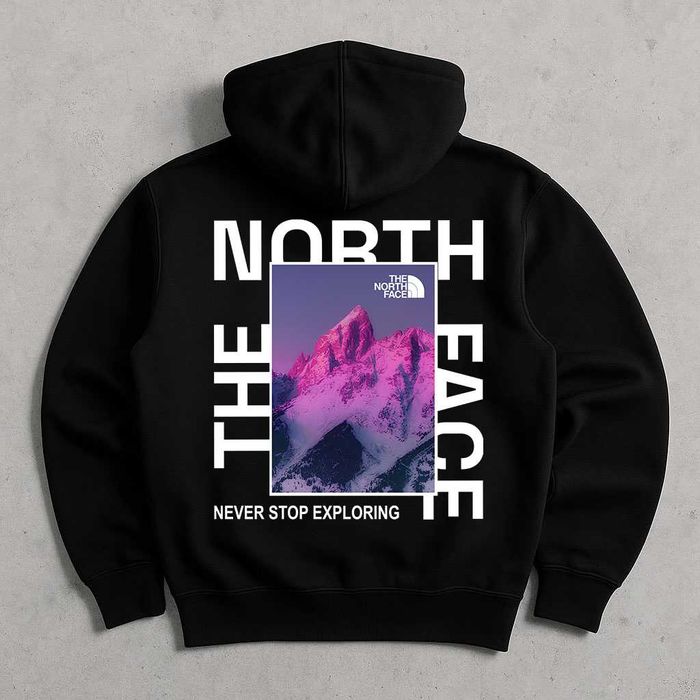 Худи The North Face - Purple Горы ‣ Худі ТНФ • Зип кофта • XS S M L XL