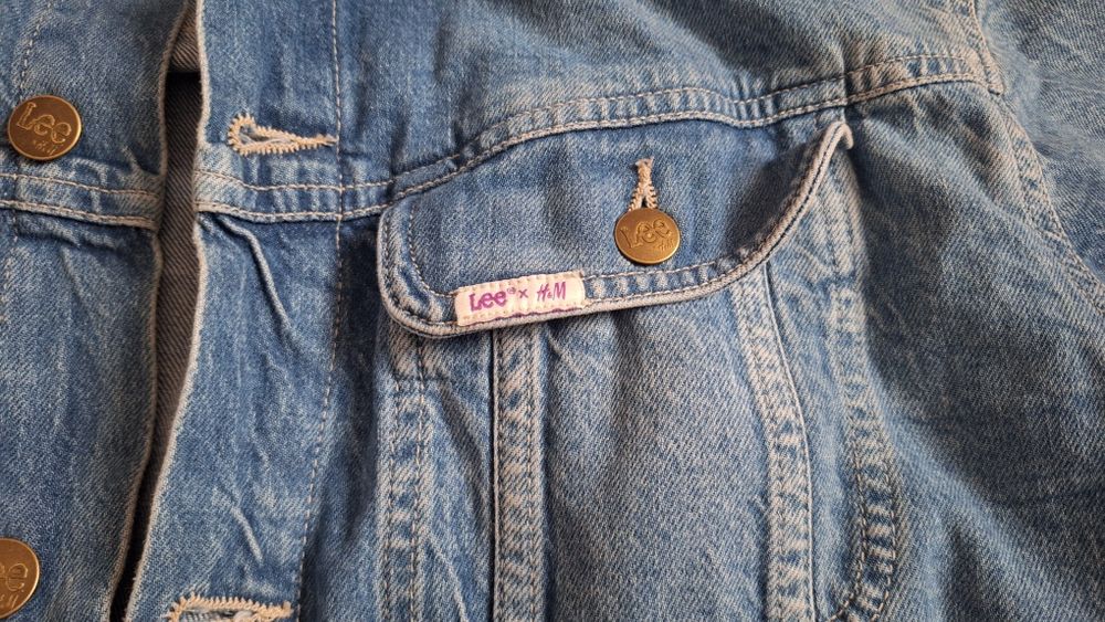 джинсовая куртка Lee.