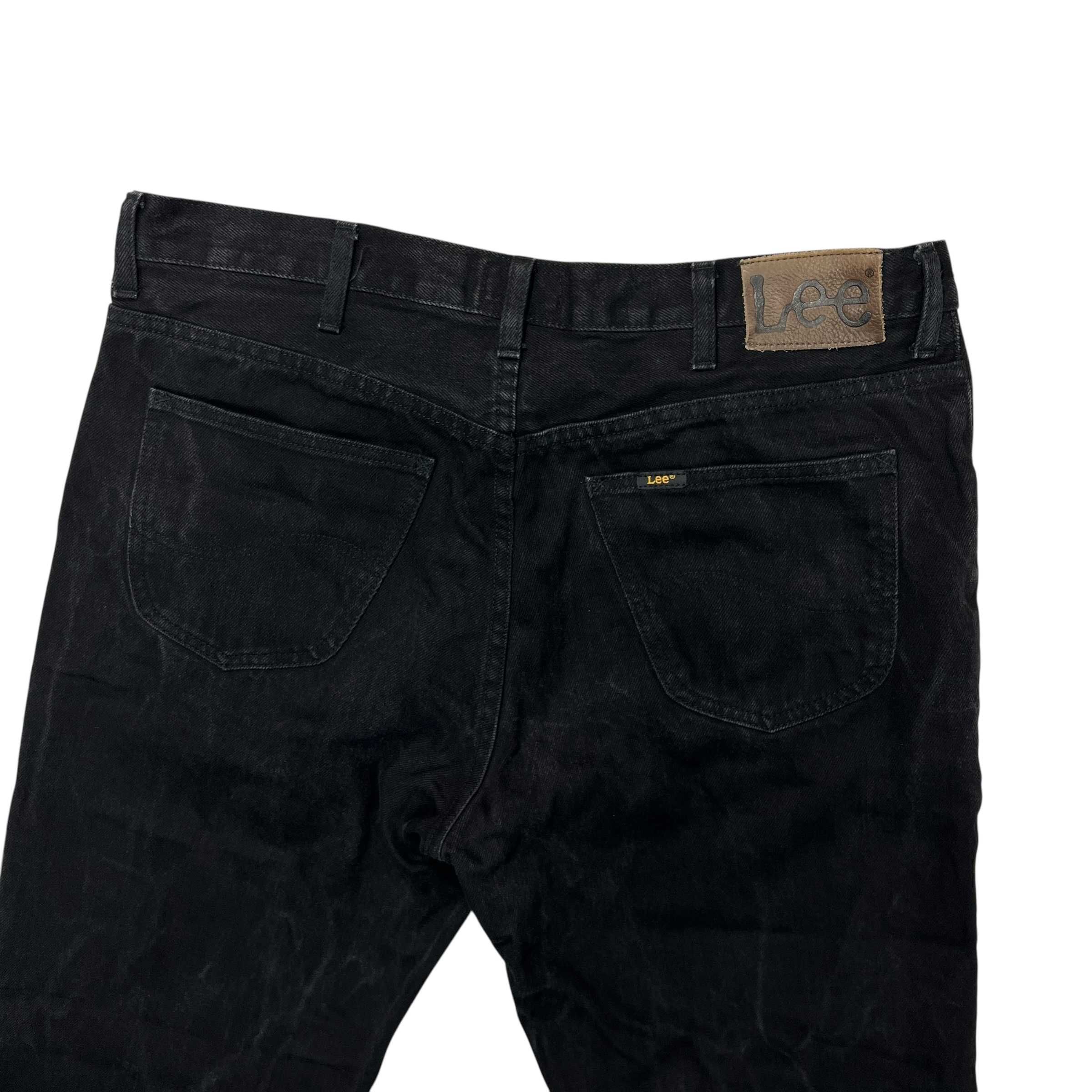 Lee Brooklyn jeansy męskie czarne W38 L32 spodnie jeansowe 38/32
