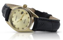 Złoty zegarek damski 14k 585 Geneve lw020ydyz Katowice biżuteria