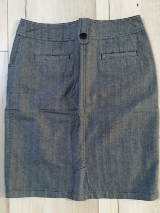 NOWA spódnica z grubszej bawełny na podszewce RAVEL S