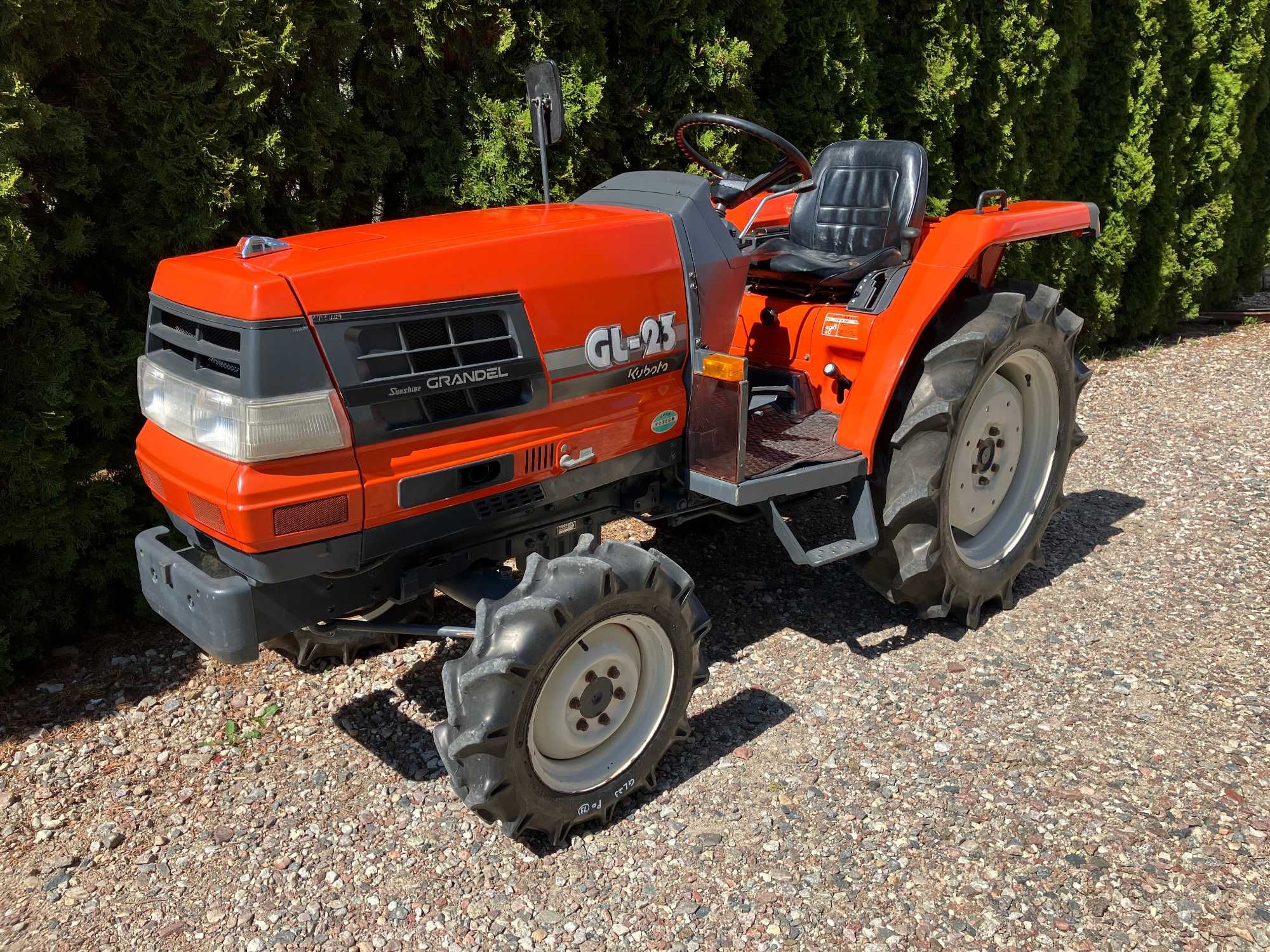 Mini Traktor Kubota GL23 Oryginalny Stan Rewers Wspomaganie Japoński