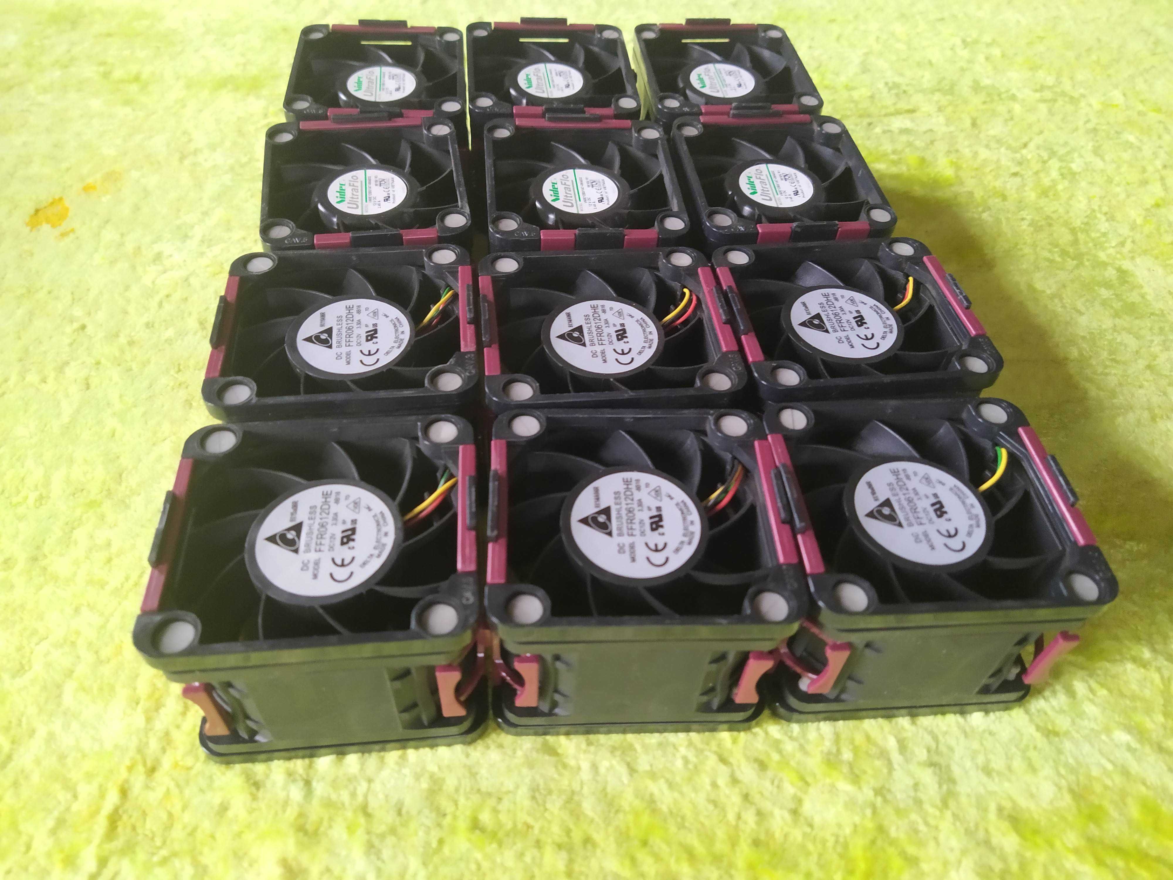 Вентилятор охолодження кулер сервера HP DL380 G6 12V 2.45-3.3A пальник