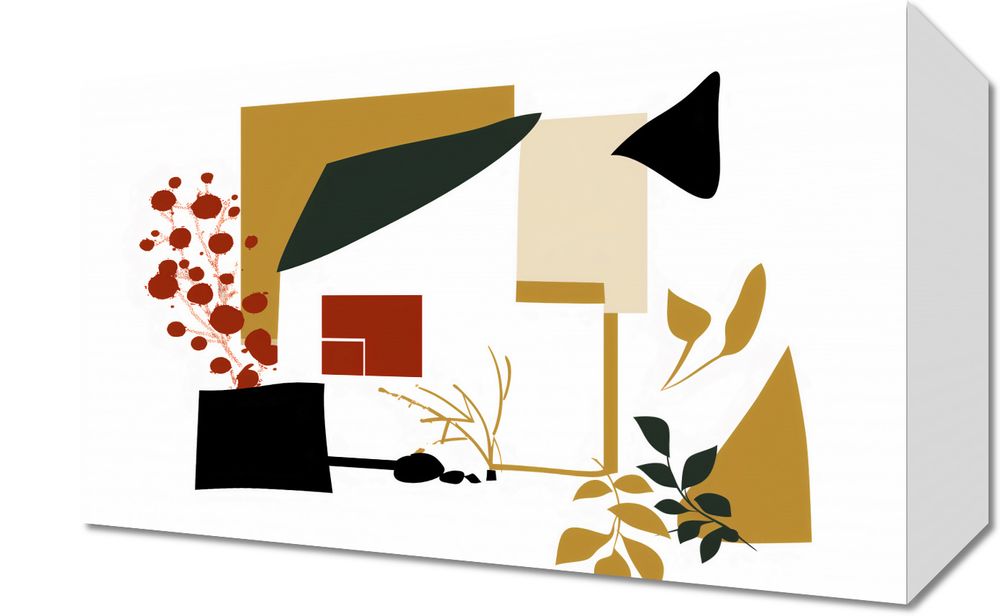 Obraz 30x20cm Wyłamany Ogród