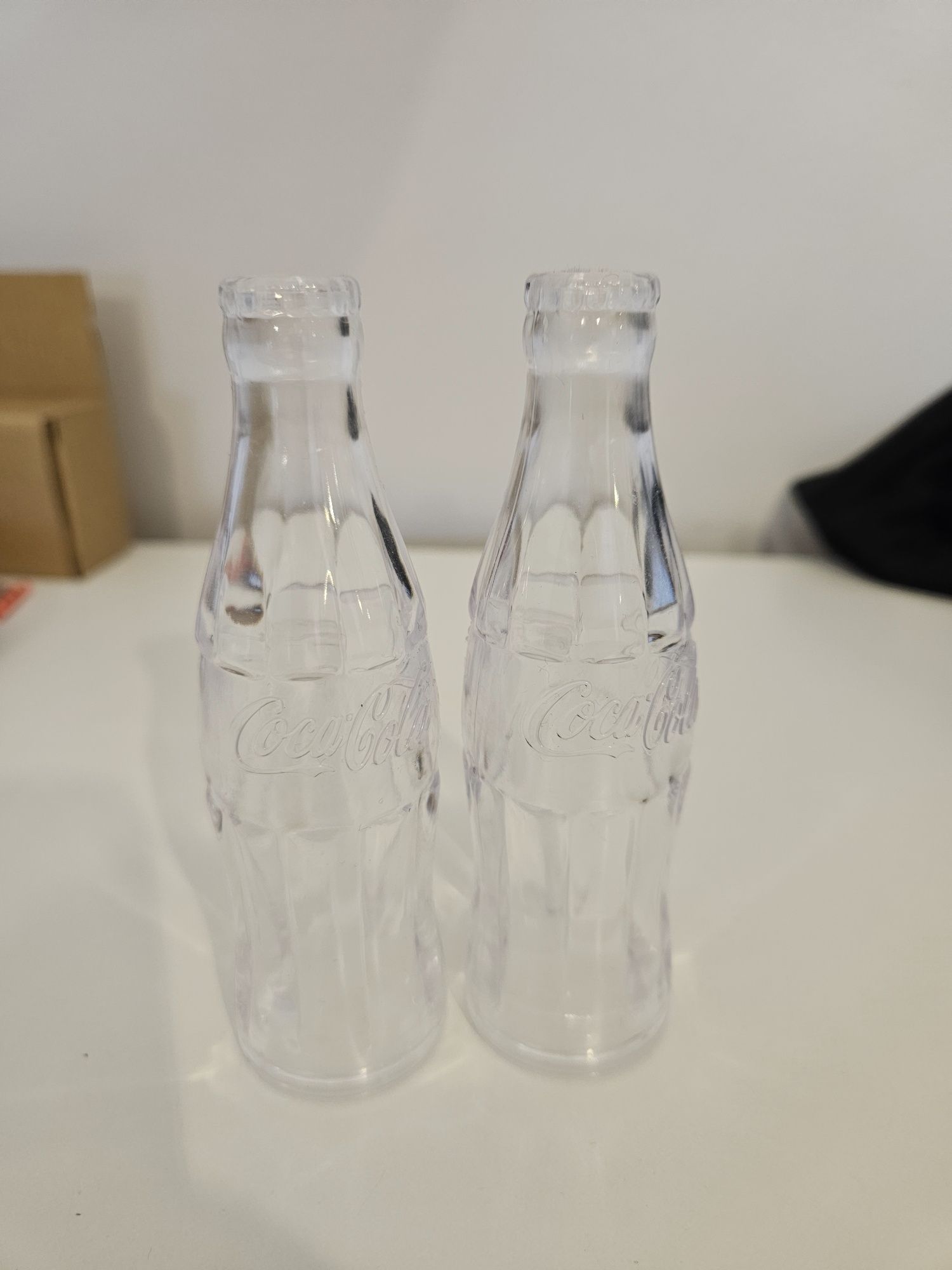 Coca Cola butelki solniczka pieprzniczka