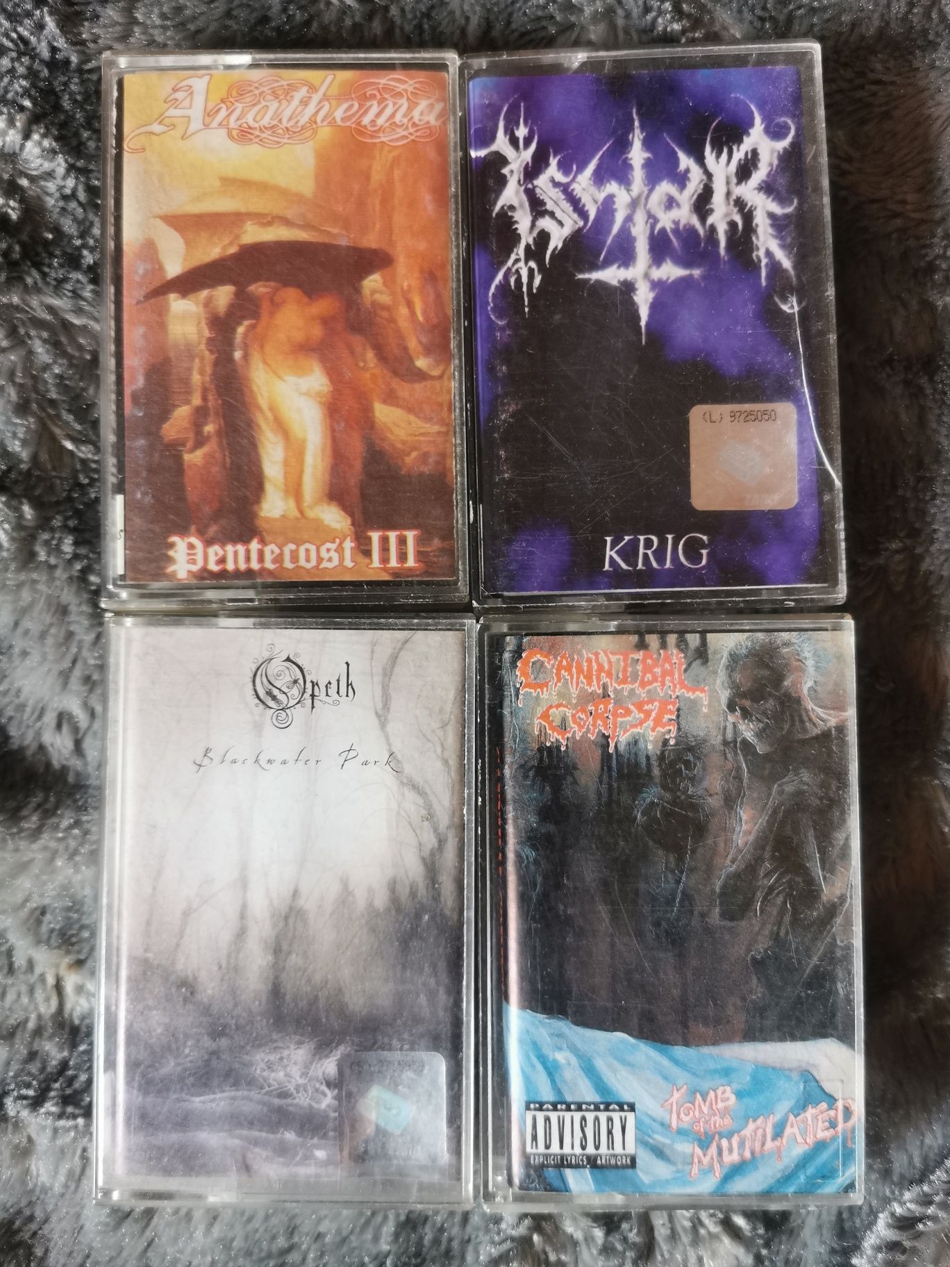 4x Kasety Metal Mind Records Opeth Ishtar Anathema Cannibal Corpse VG+