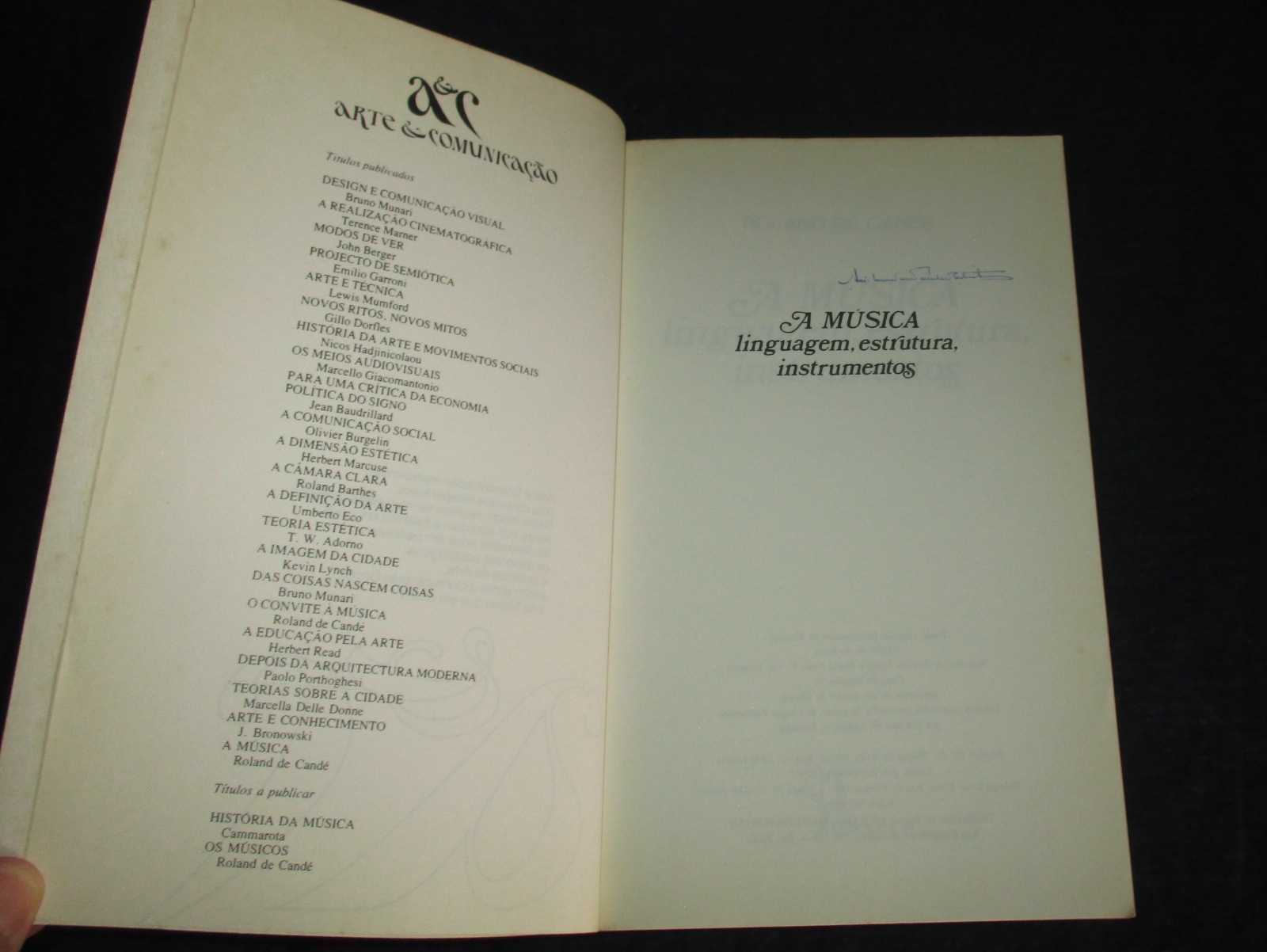 Livro A Música Linguagem Estrutura Instrumentos