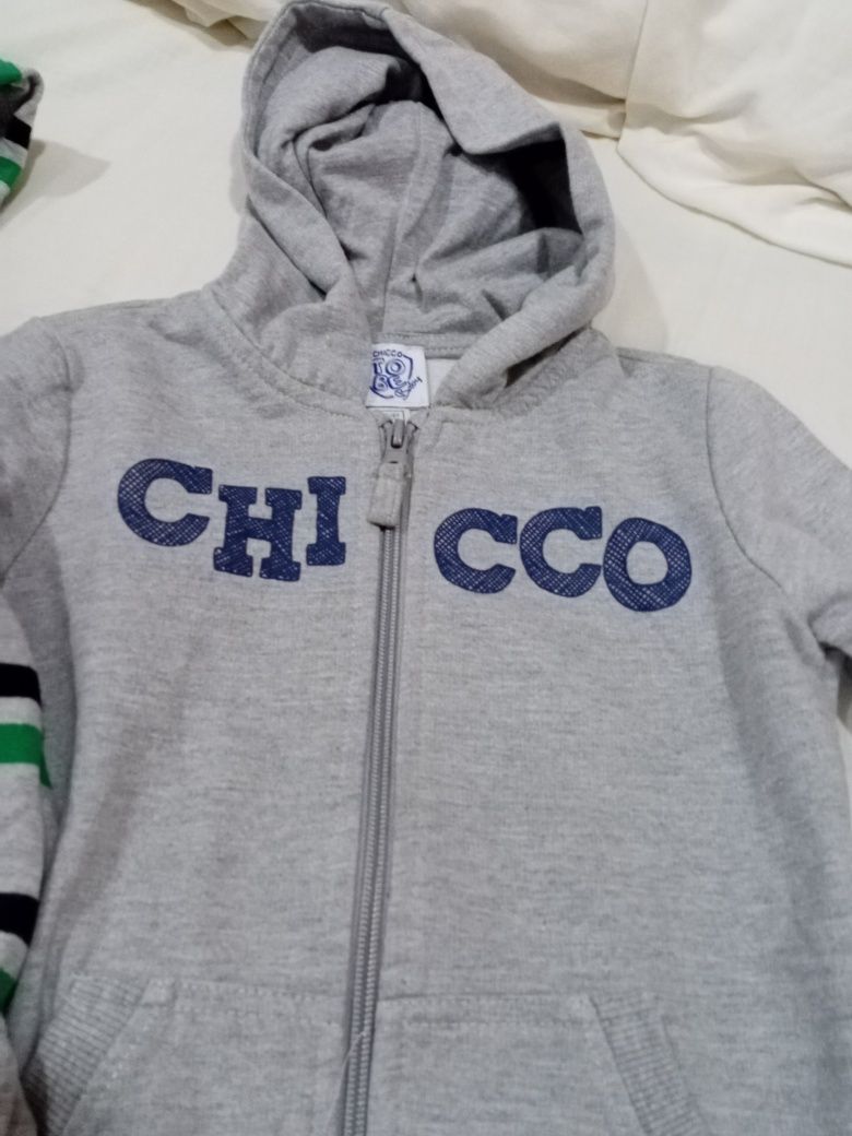 Casaco chicco e sweat girandola