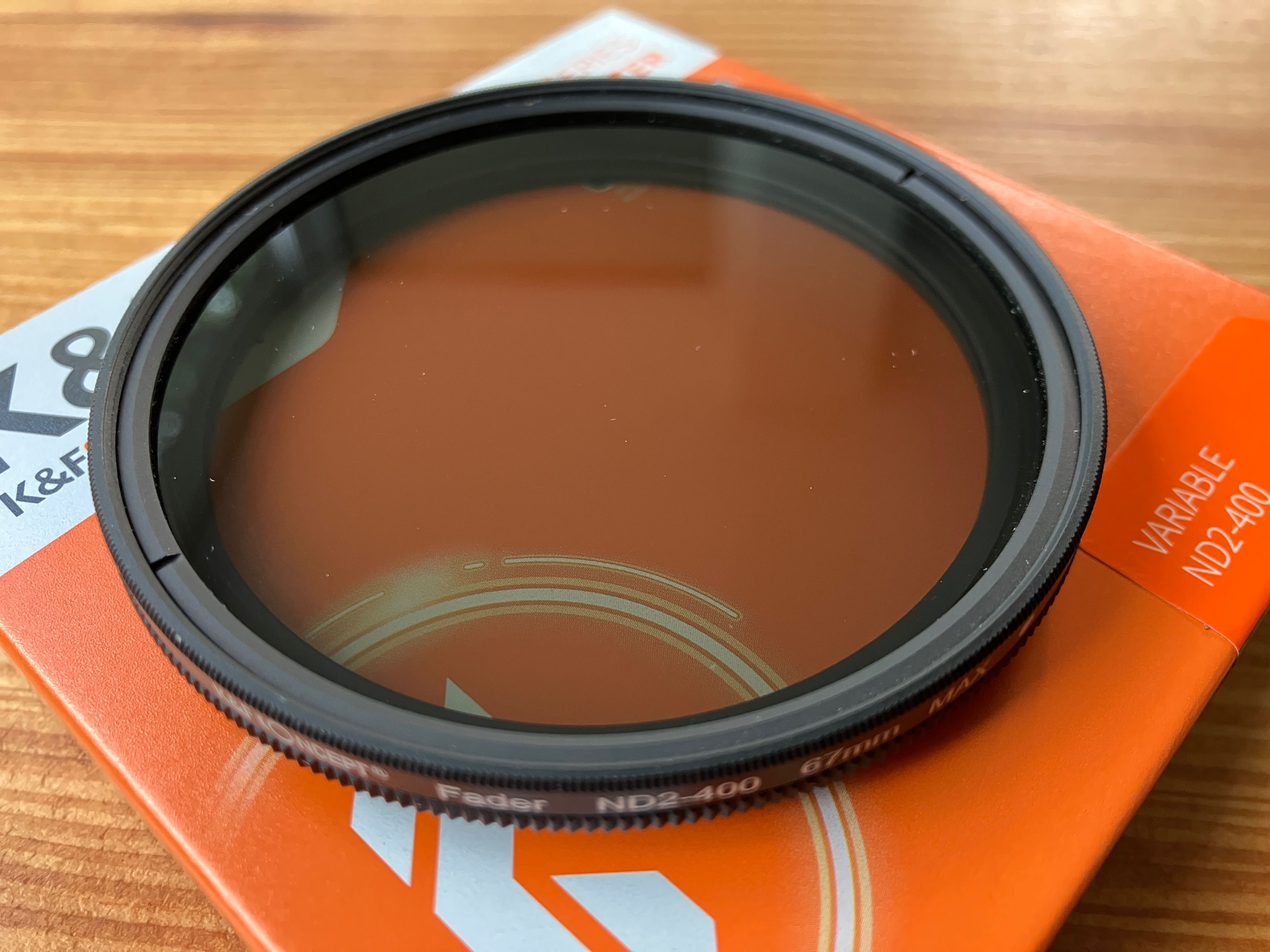 Filtr zmienny Szary K&F Concept B-series Variable ND2-400 67mm