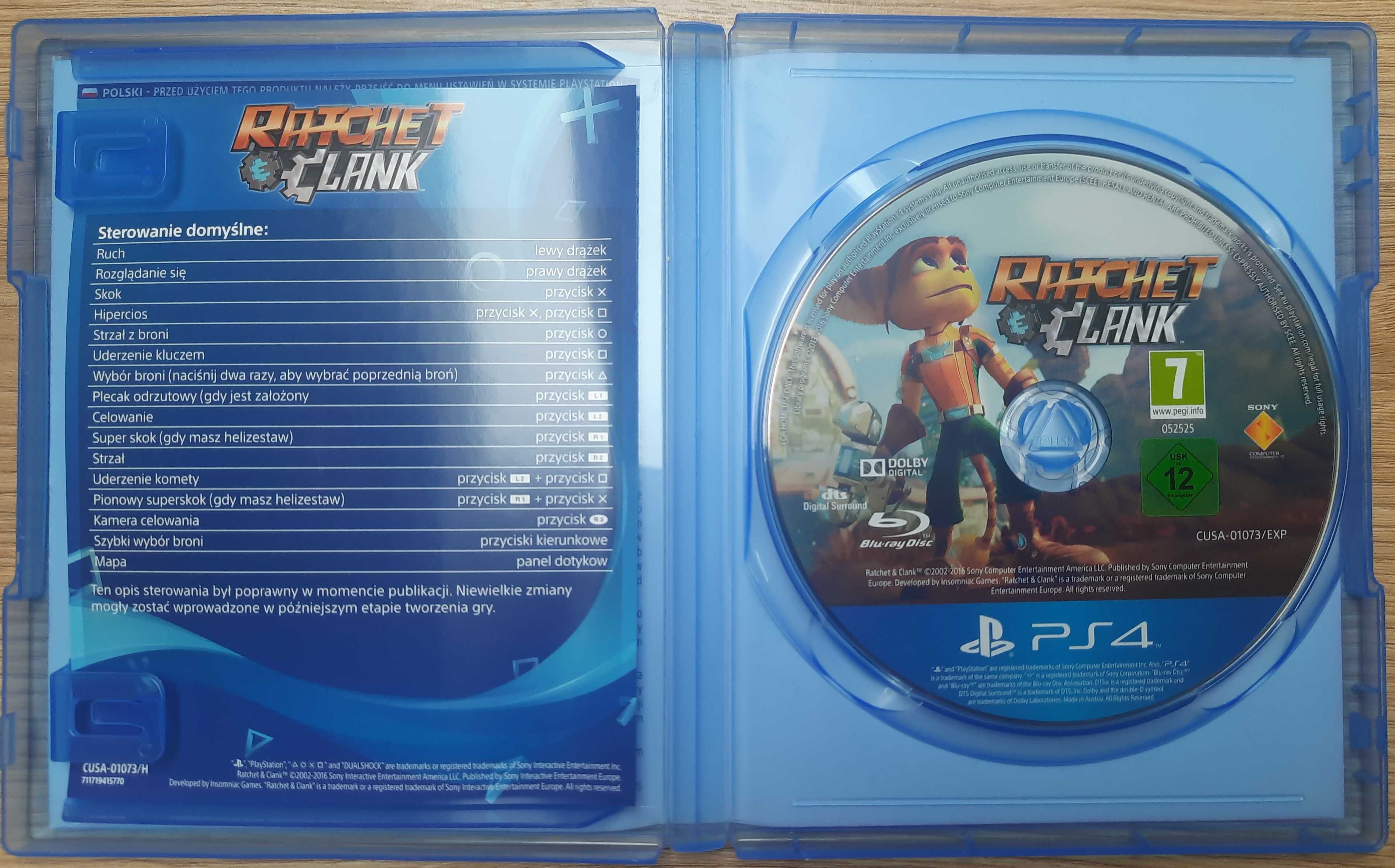 Gra Ratchet & Clank PS4/PS5 Polska wersja językowa