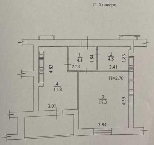 Продам 1к квартиру в новобудові ЖК Гідропарк.