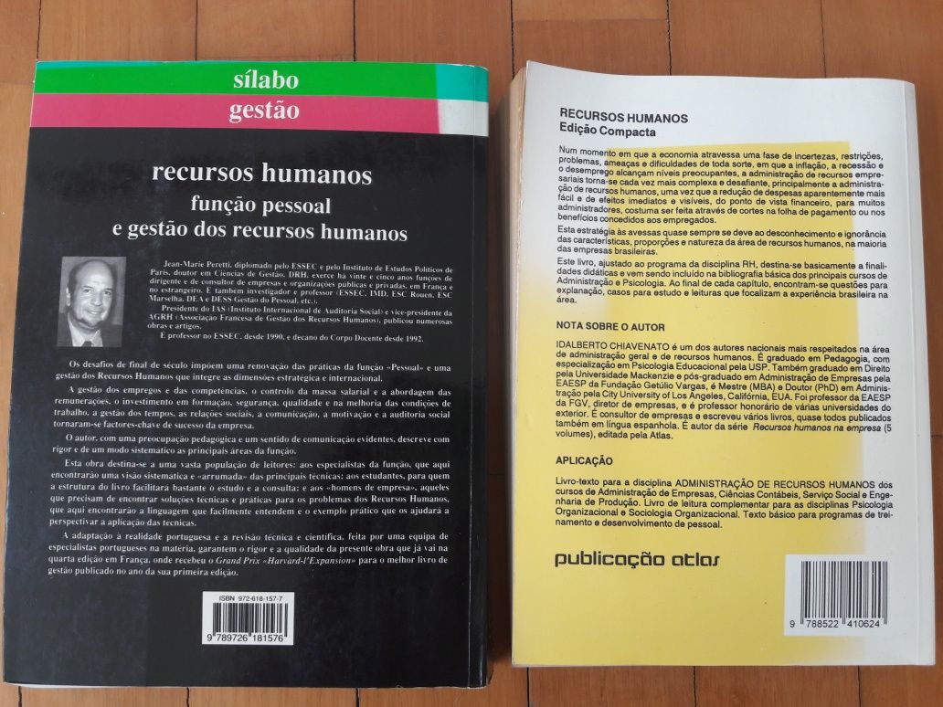 Livros Recursos Humanos