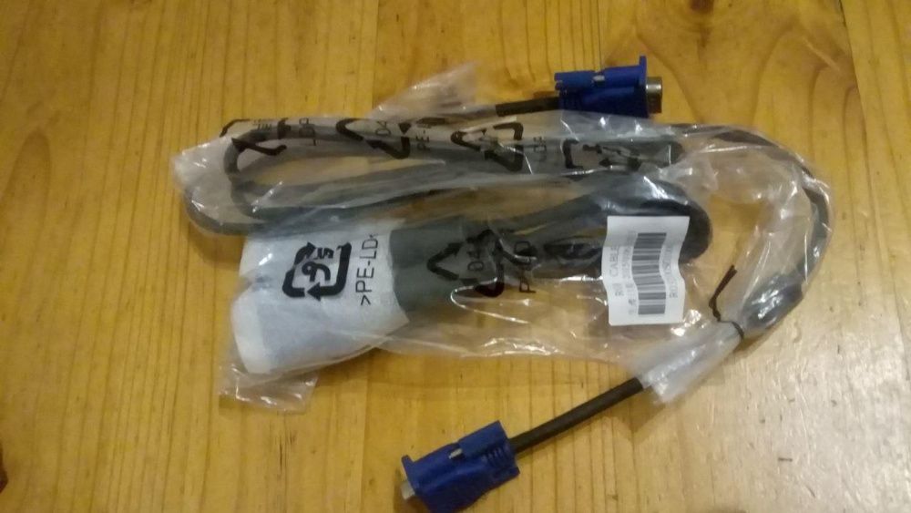 Cabos VGA , HDMI , DVI-D novos e usados