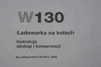 Instrukcja obsługi DTR ładowarka kołowa NEW HOLLAND W130 j. polski