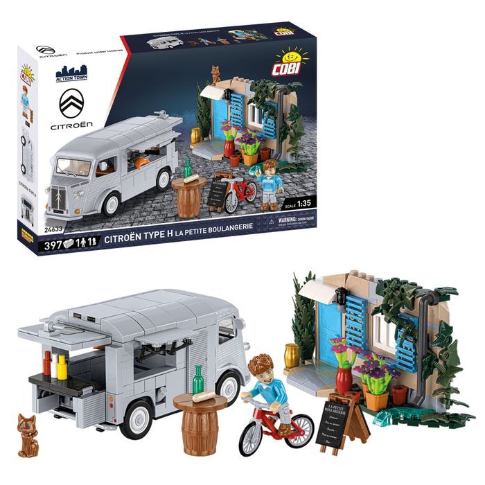 Klocki Cobi 24633 Samochód Citroën Type H La Petite Boulangerie