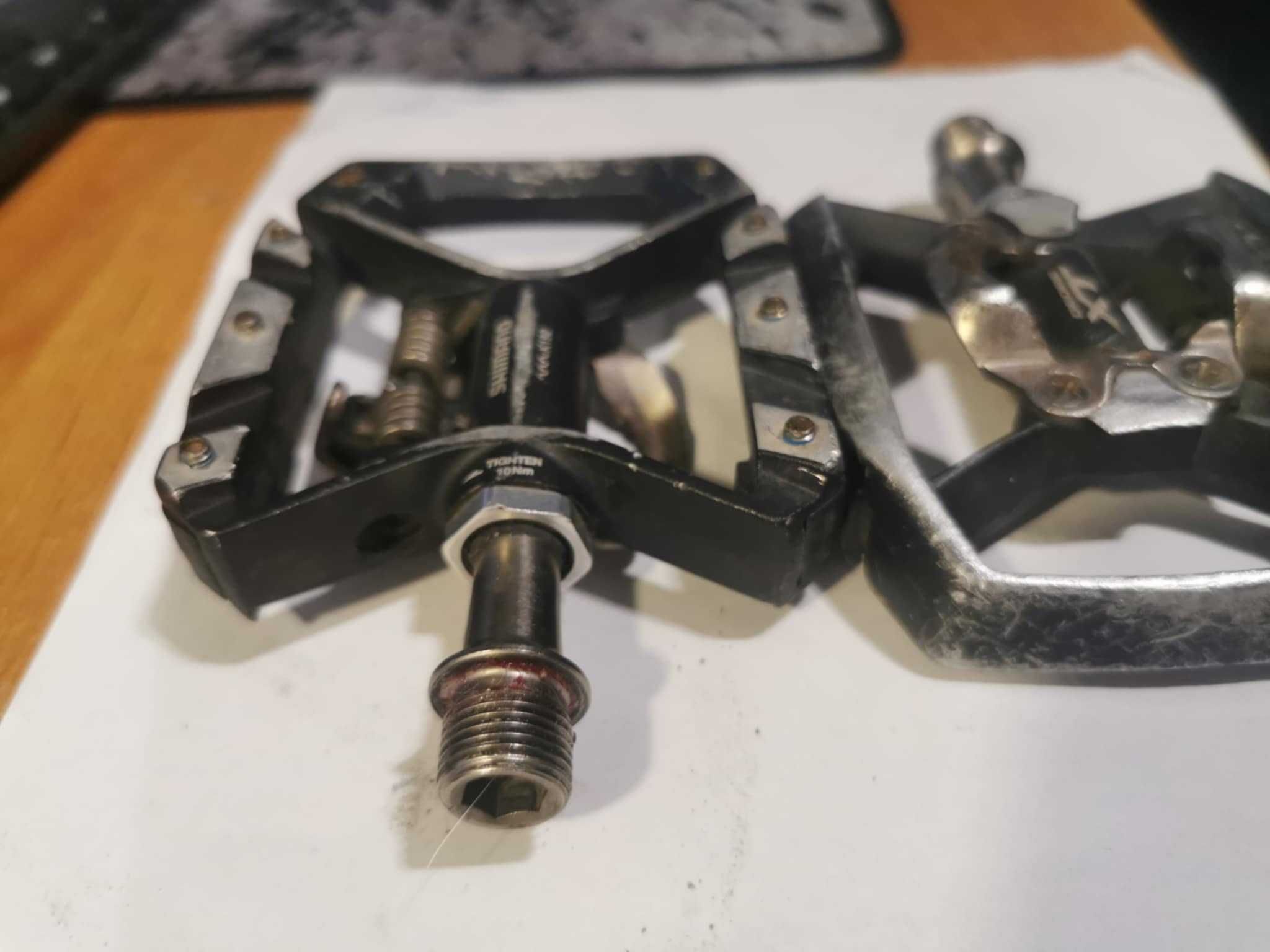 Pedały Shimano Deore XT PD-T8000 + bloki SH56