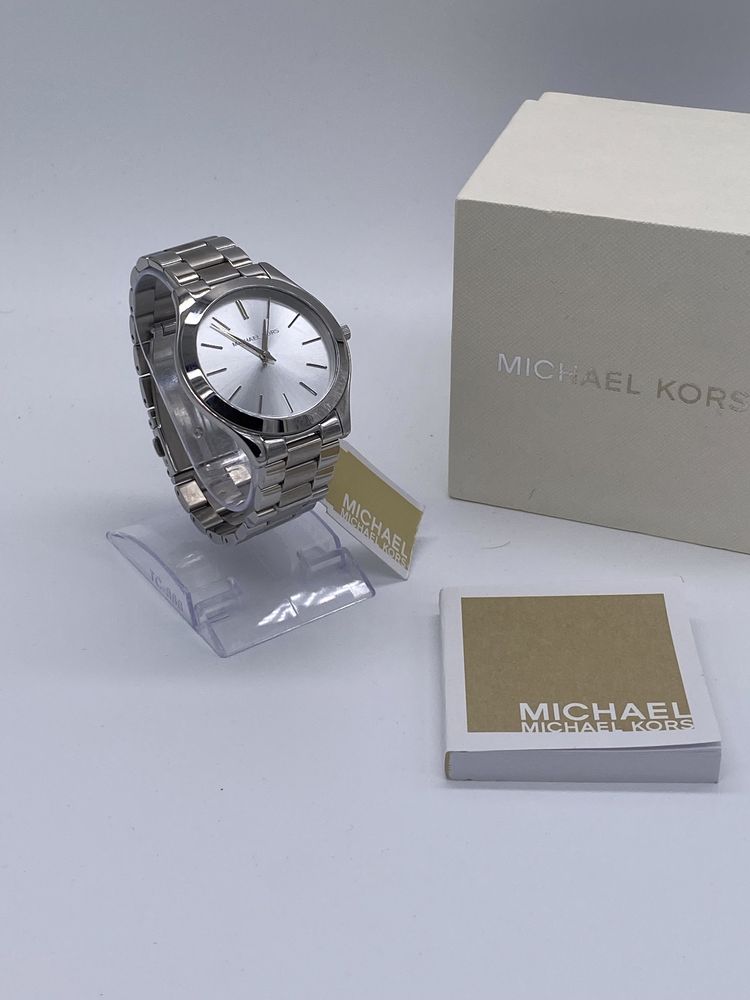 Zegarek damski Michael Kors Srebrny MK3178 Klasyczny nowy prezent