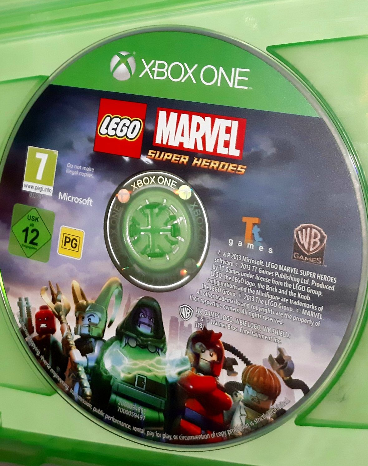 Диск Xbox One Lego Marvel  Super Heroes