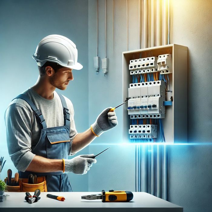 Trabalhos de eletricidade