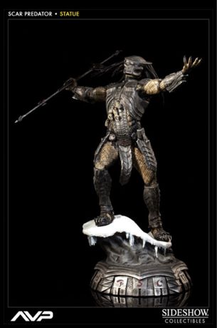 Новая статуя 1/5 Alien Vs Predator Statue Sideshow Collectibles