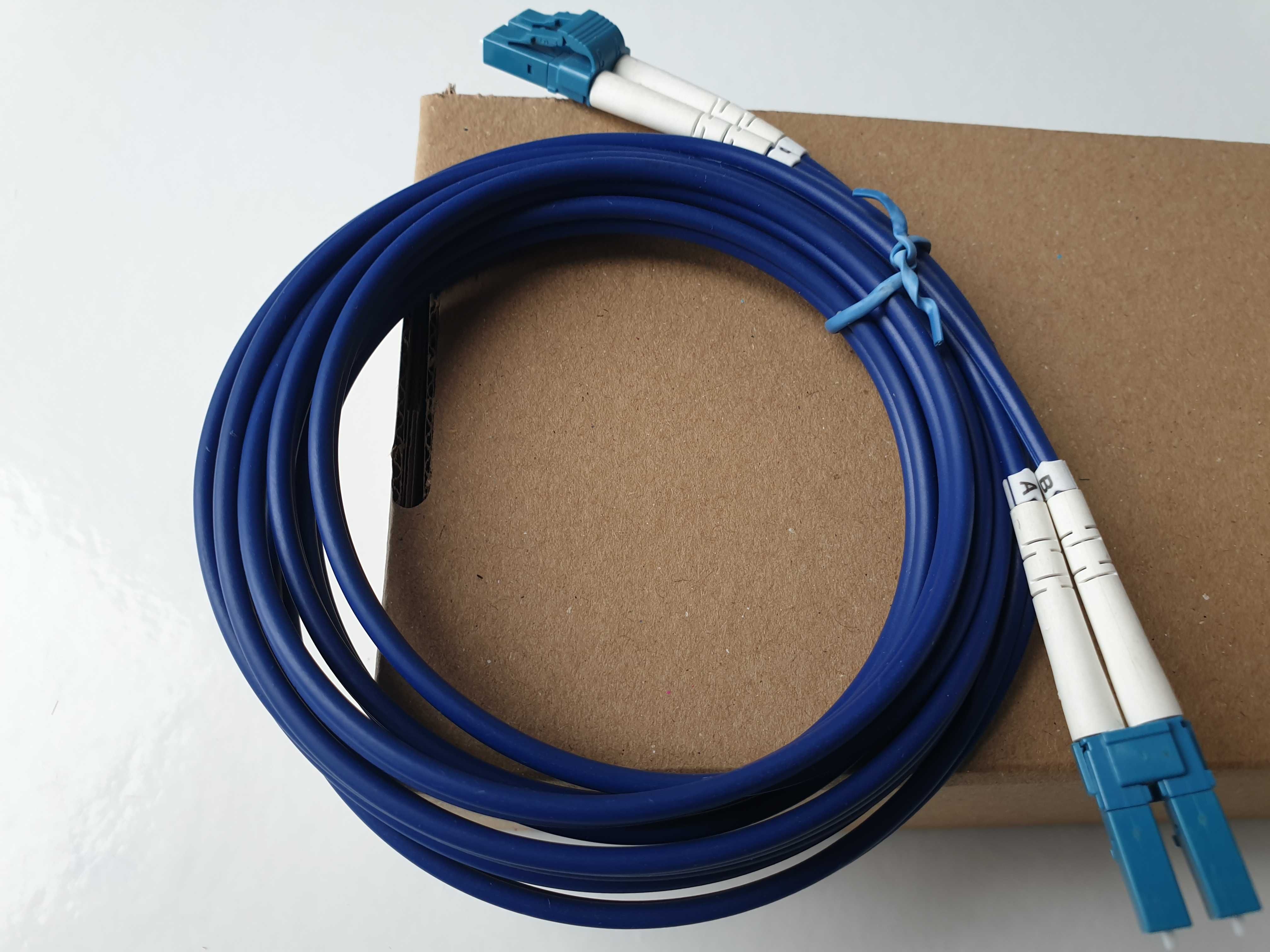 Патч-корд LC to LC OM4  50/125 100Gb  Duplex 2м