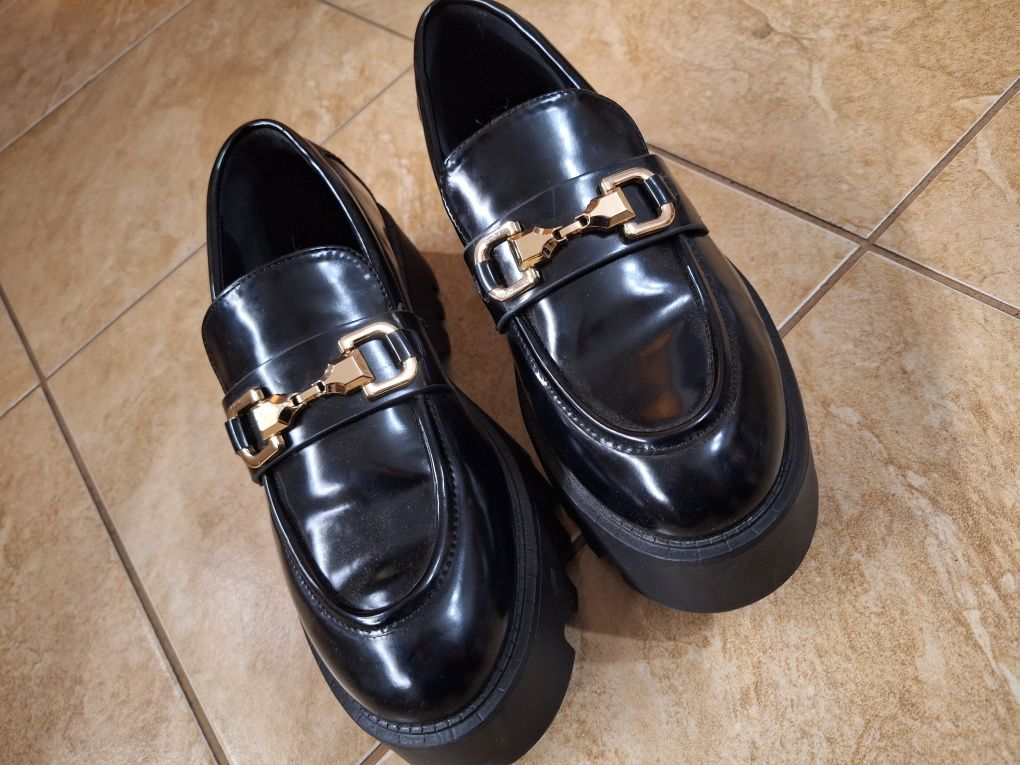 Mokasyny loafersy 38