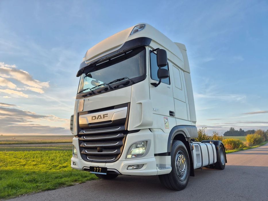 DAF XF 480 SSC TOP STANDARD / 2018 / DUŻE KOTŁY / z Polski / jeden właściciel super zadbane SERWISOWANE  Nowe sprzęgło zbiorniki 1490l posiadam więcej ACC TOP STAN