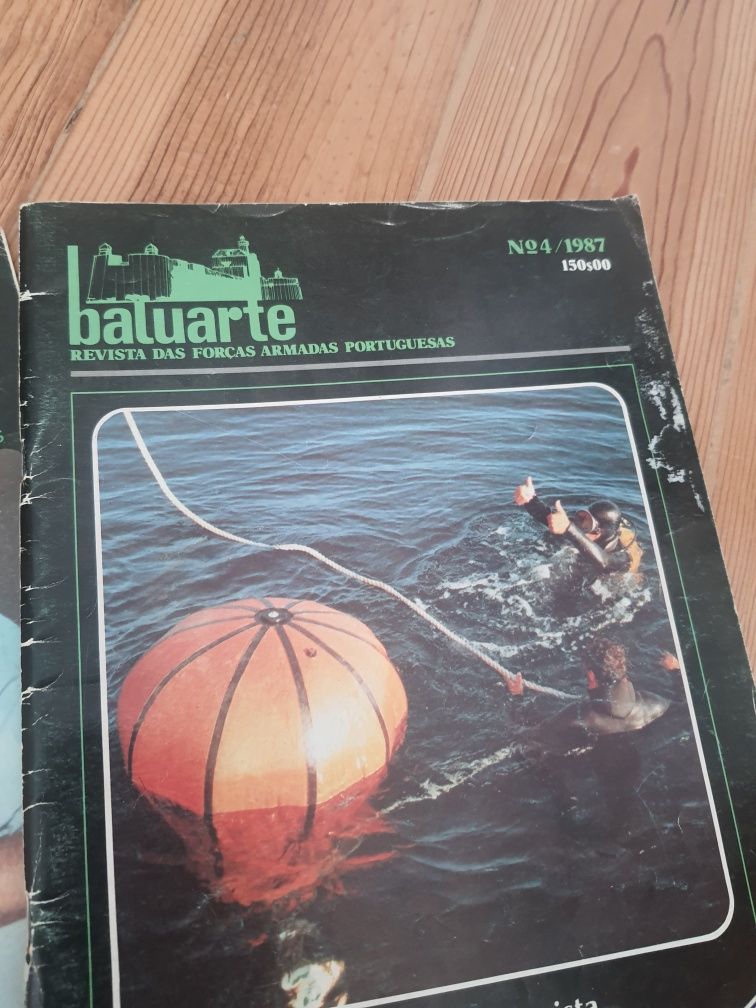 3 revistas Baluarte revista das forças armadas portuguesas