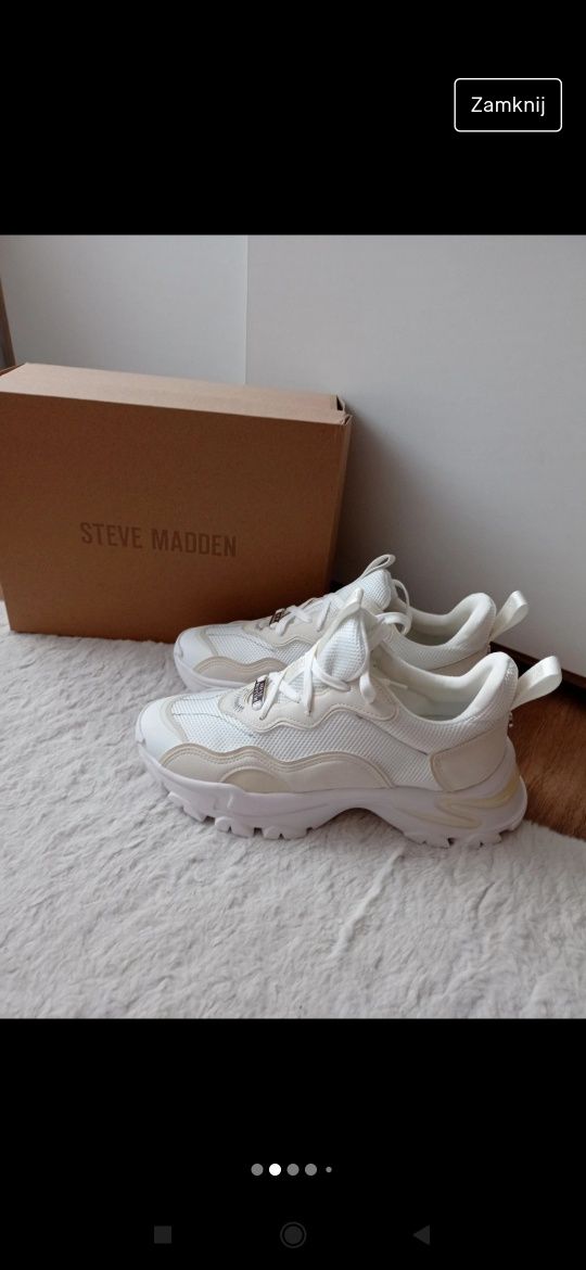 Sneakersy na platformie Steve Madden