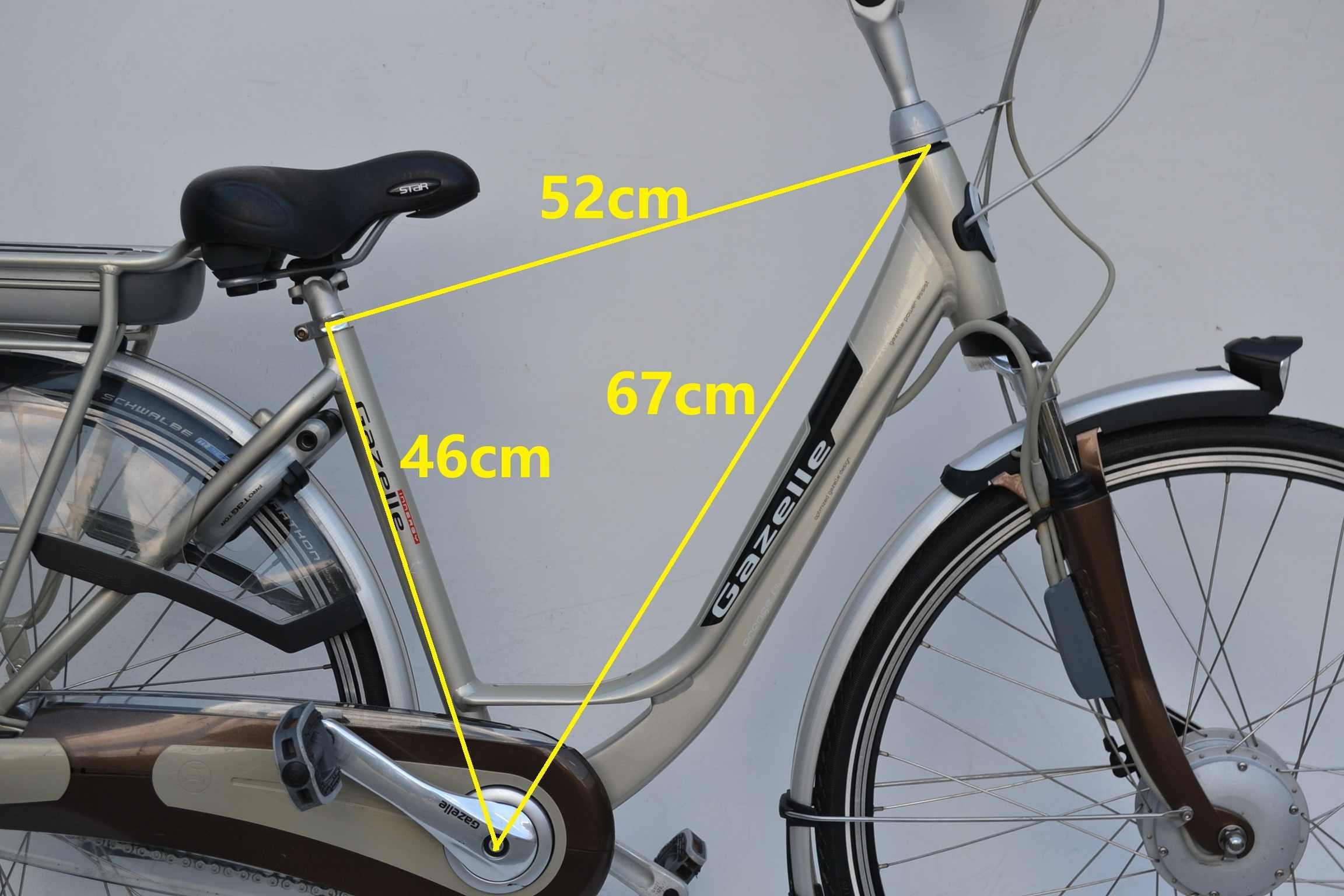 Gazelle Innergy Orange Plus * rower elektryczny * mała rama 46cm