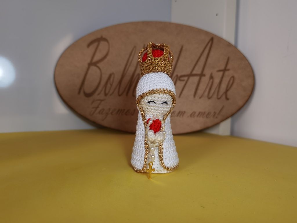 Amigurumi Nossa Senhora de Fátima