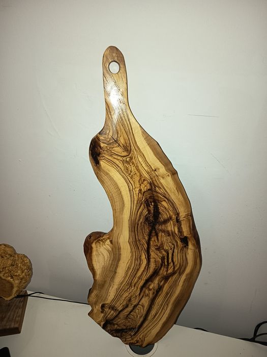 Deska do żywności z drewna oliwnego