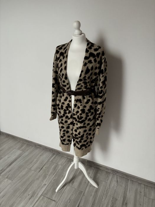 Sweter kardigan H&M panterka